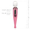 PIXEY FUTURE MINI WAND VIBRATOR PINK -