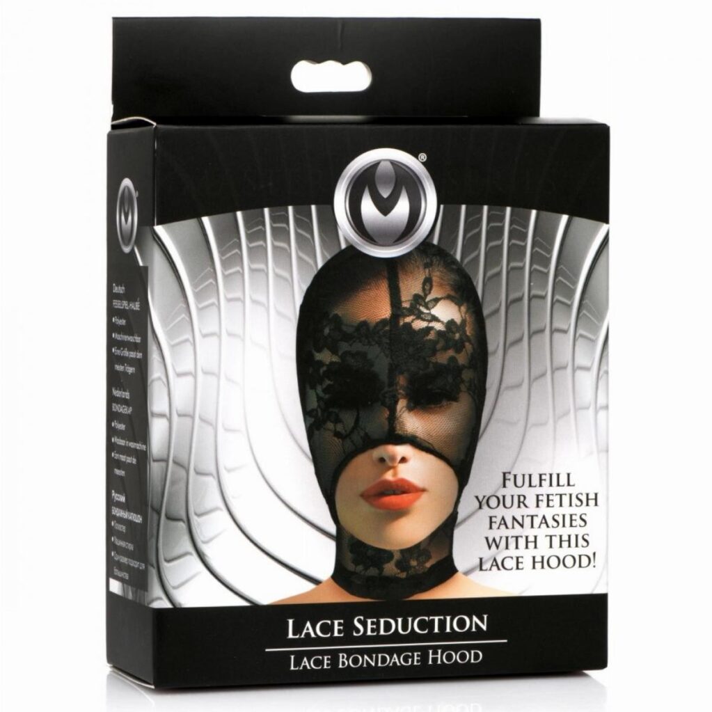 LACE SEDUCTION BONDAGE MASK -
