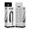 BEGME BLACK FLOGGER VEGAN LEATHER -