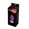 MAI PLEASURE TOYS No.49 Anal Plug With Stone L Purple