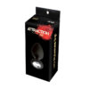 MAI PLEASURE TOYS No.49 Anal Plug With Stone L Black