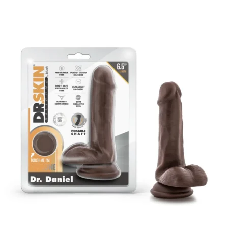DR. SKIN SILICONE DR. DANIEL 6INCH DILDO