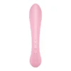 SATISFYER - TRIPLE OH HYBRID VIBRATION PINK