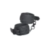Blaze Luxury Fetish Handcuffs Black