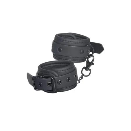 Blaze Luxury Fetish Handcuffs Black