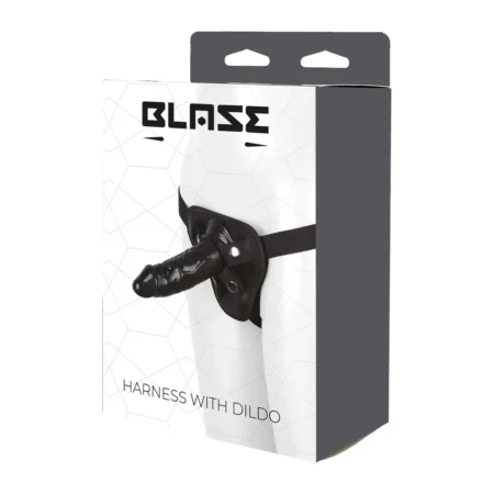 Blaze Luxury Fetish Harness With Dildo