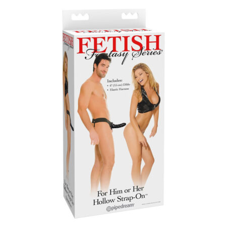 FETISH FANTASY SERIES - FOR HIM OR HER HOLLOW STRAP-ON