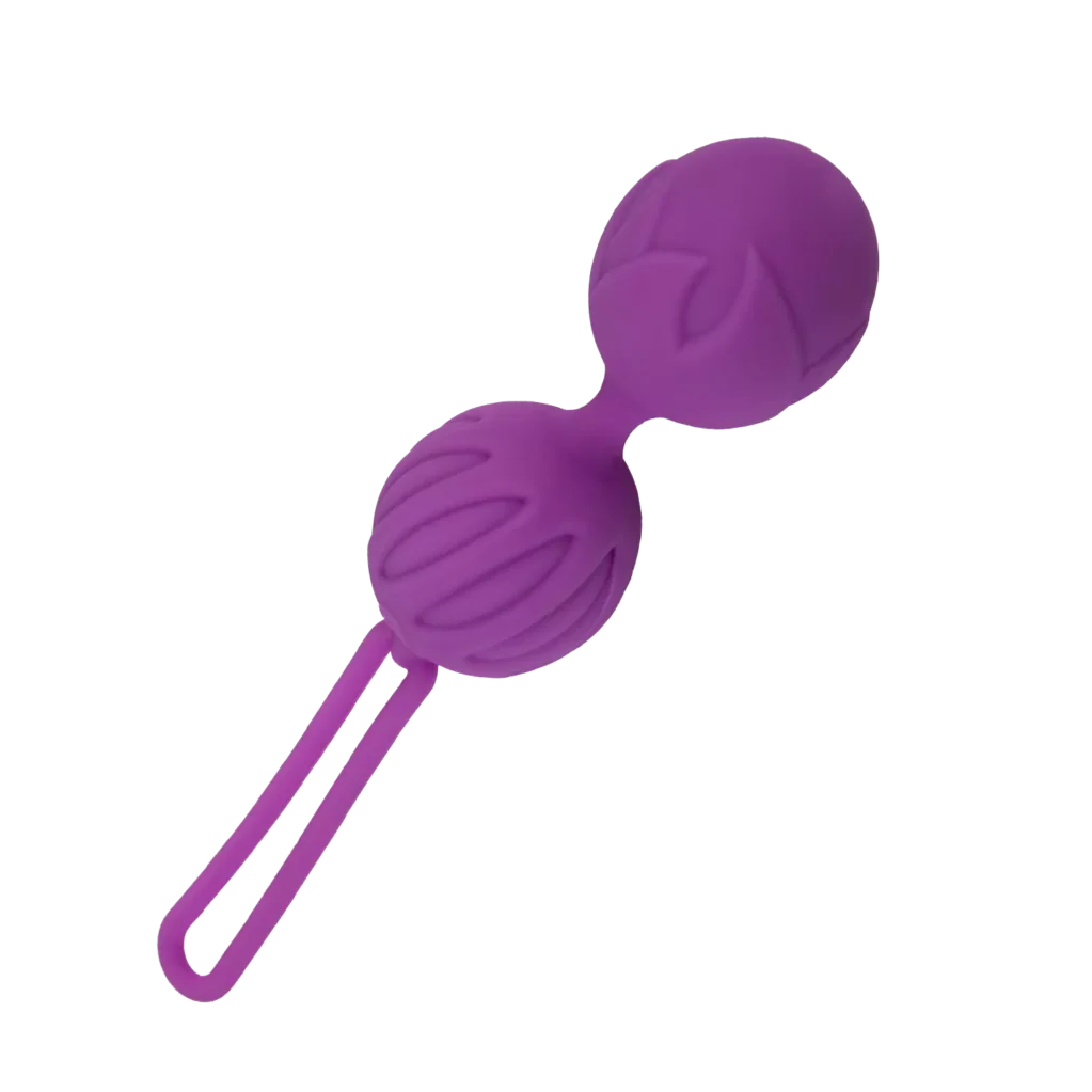 ADRIEN LASTIC PURPLE GEISHA BALLS S