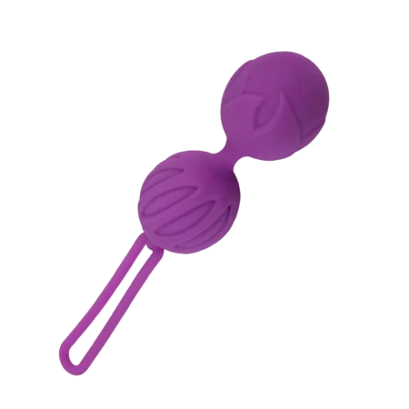 ADRIEN LASTIC PURPLE GEISHA BALLS S