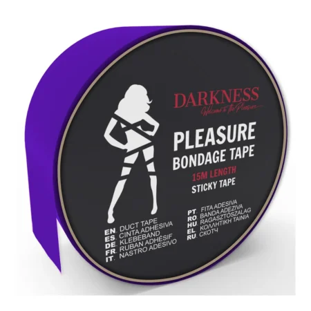 DARKNESS - ADHESIVE LILAC BONDAGE TAPE 15M