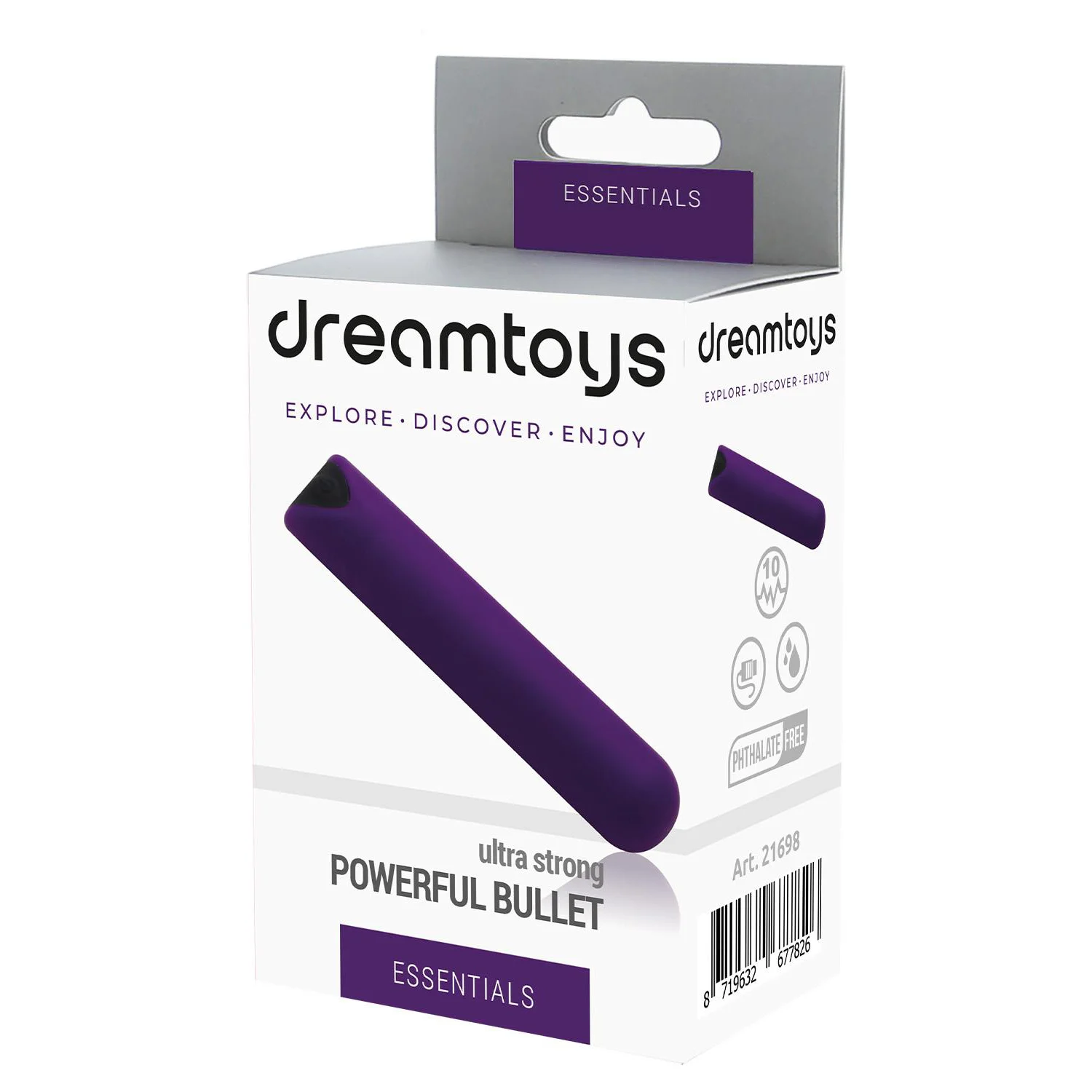 DREAMTOYS ESSENTIALS Powerful Bullet Purple