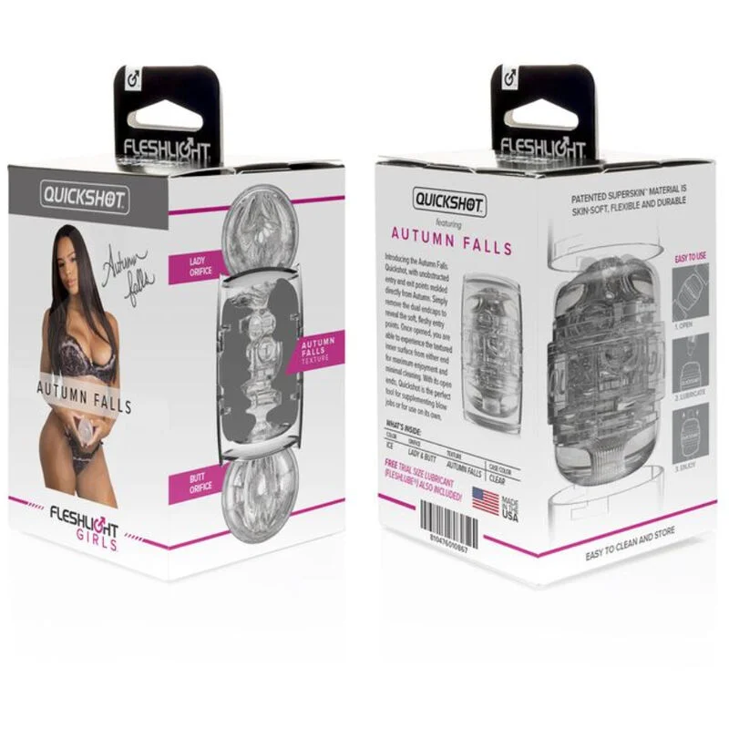 FLESHLIGHT AUTUMN FALLS DOUBLE MASTURBATOR (QUICKSHOT)