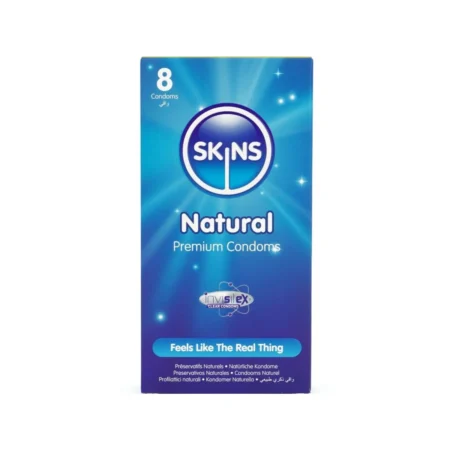 SKINS - NATURAL PREMIUM CONDOMS PACK 8