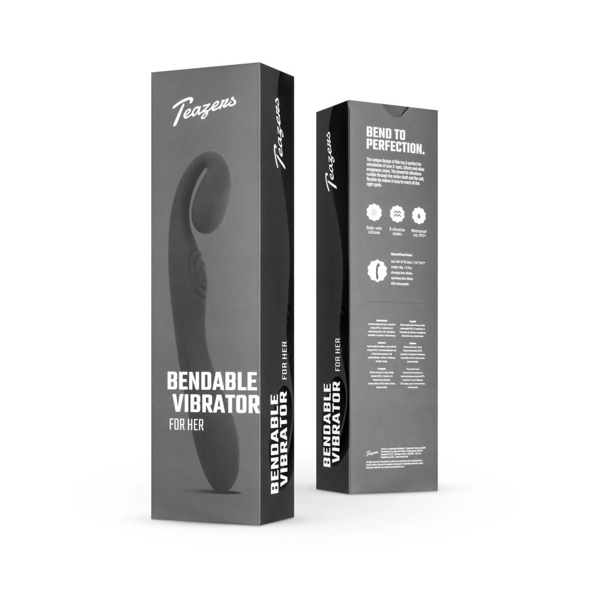 TEAZERS BENDABLE VIBRATOR