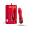 Oh My Gem By Blush® | Desire: 5.5 Inch Warming G Spot Stimulation Vibrator in Ruby with Powerful RumboTech™ Technology