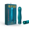 Oh My Gem By Blush® | Fierce: 5.5 Inch Warming G Spot Stimulation Vibrator in Topaz with Powerful RumboTech™ Technology