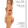 RENE ROFE LINGERIE Walk Away Crotchless Teddy Burgundy