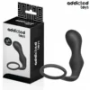ADDICTED TOYS - ANAL PLUG WITH RING SILICONE MODEL 3