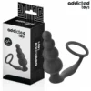 ADDICTED TOYS - ANAL PLUG WITH RING SILICONE MODEL 5