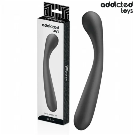ADDICTED TOYS - DOUBLE ANAL MASSAGER SILICONE 22.5 CM
