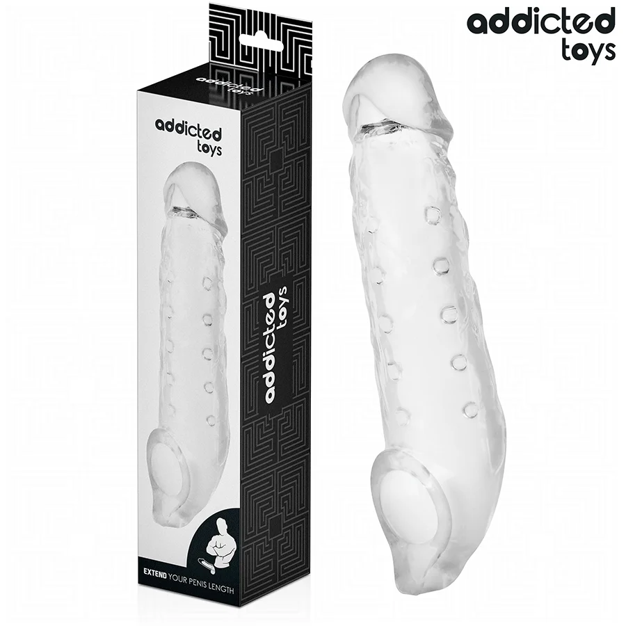 ADDICTED TOYS - TRANSPARENT PENIS EXTENSION