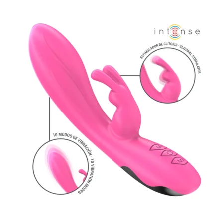 INTENSE - RANDALL RABBIT VIBRATOR 10 VIBRATIONS PINK