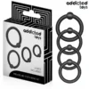 ADDICTED TOYS - SET OF PRESSURE SILICONE RINGS