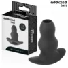ADDICTED TOYS - HOLLOW ANAL PLUG SILICONE SIZE S 7.3 CM