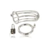 METAL HARD - BIRD CHASTITY RING CAGE