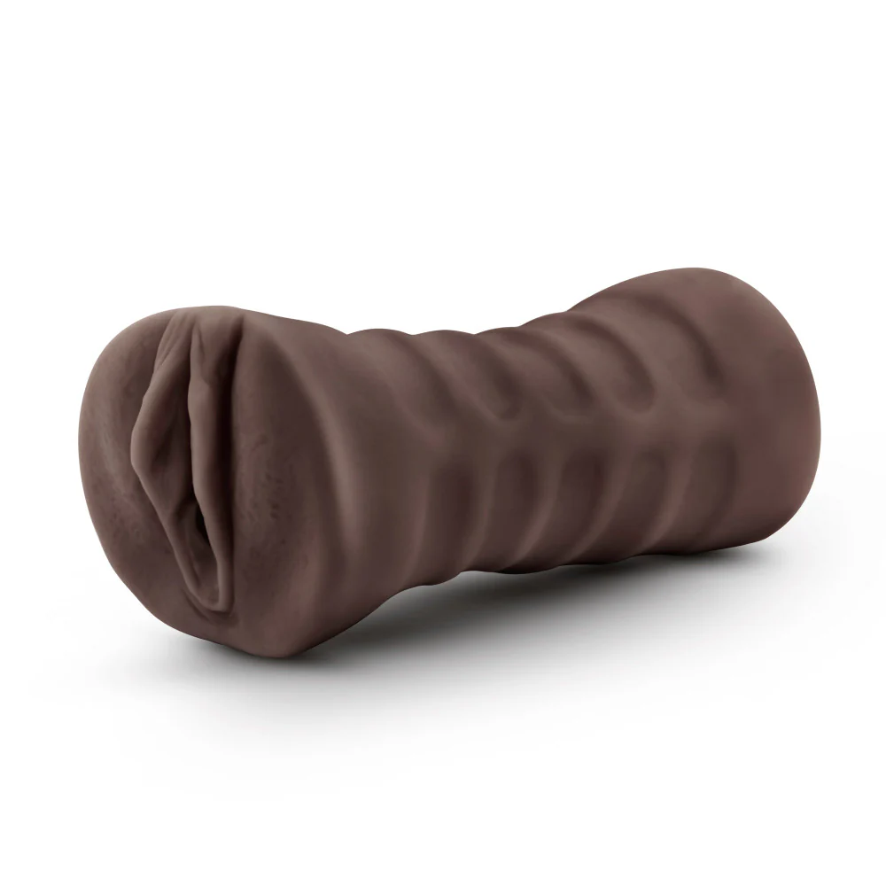 Hot Chocolate By Blush® | Brianna Realistic Chocolate Vibrating Masturbator / Stroker