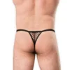 Amorable by Rimba - Fishnet Thong - One Size - Black