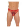 Amorable by Rimba - Transparent thong - One Size - Red