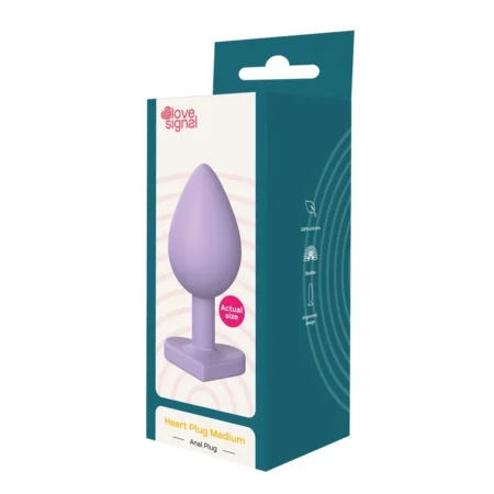 Love Signal Heart Plug Medium - Bootie Plug Medium