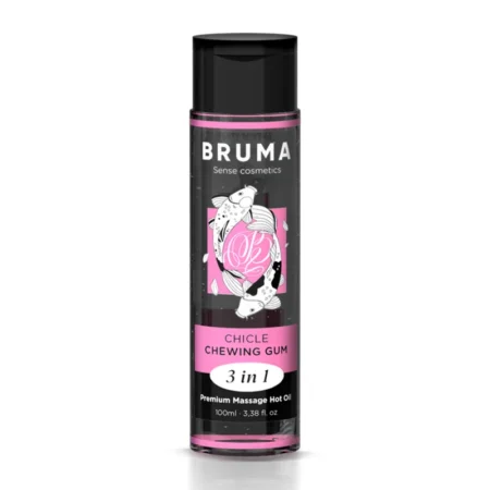BRUMA - PREMIUM MASSAGE HOT OIL CHEWING GUM 3 IN 1 - 100 ML