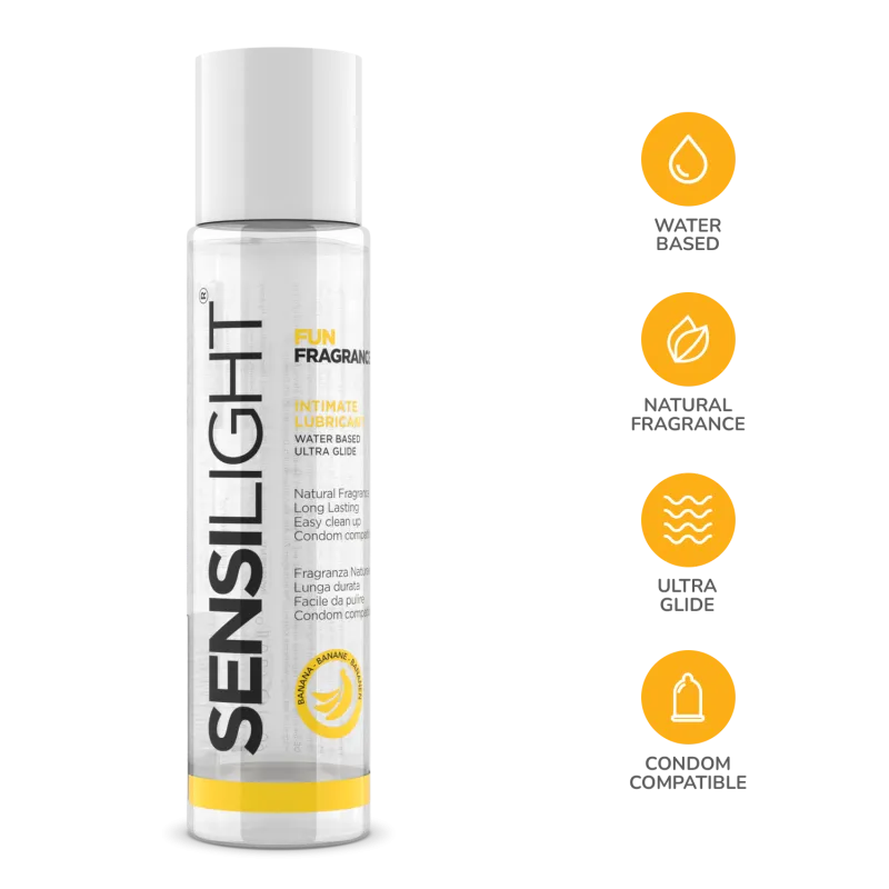 FLAVORED LUBRICANTS Sensilight Banana