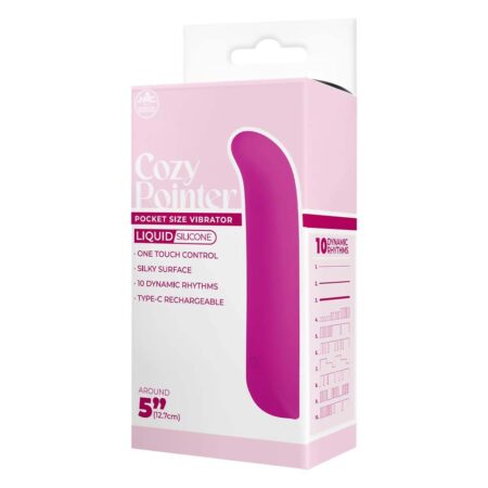 5 Inch Silicone 10 Function Vibrator Pink NMC