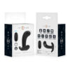 INTENSE - CHANDLER ANAL PLUG 10 VIBRATIONS BLACK REMOTE CONTROL
