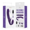 INTENSE - JILL DOUBLE VIBRATOR 20 CM PURPLE REMOTE CONTROL