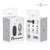 INTENSE - ANAL PLUG 10 VIBRATIONS METAL WITH REMOTE CONTROL M