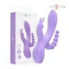 INTENSE - MIKO TRIPLE VIBRATOR RABBIT & STIMULATOR & ANAL 7 VIBRATIONS PURPLE