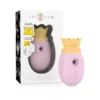 INTENSE - CLITORIS STIMULATOR 10 SUCTION AND LICKING MODES - PINK