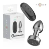 INTENSE - ANAL PLUG 10 VIBRATIONS METAL WITH REMOTE CONTROL S