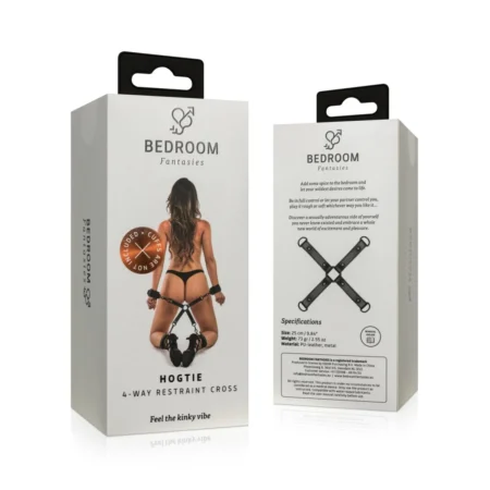 Bedroom Fantasies Hog Tie - Black