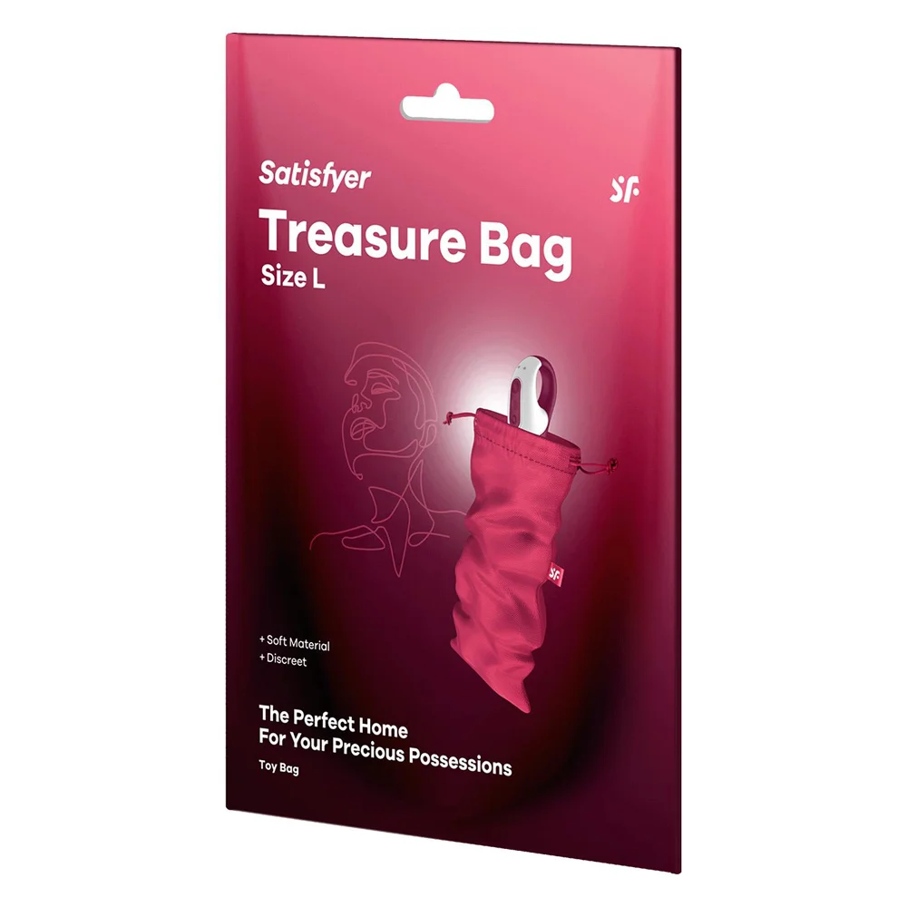 Treasure Bag L Pink SATISFYER