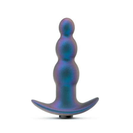 Anal Adventures Matrix By Blush® | Expedition - Vibrating Anal Plug With AnchorTech™ Base - Lunar Blue