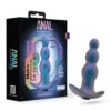 Anal Adventures Matrix By Blush® | Expedition - Vibrating Anal Plug With AnchorTech™ Base - Lunar Blue