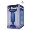 4 Inch silicone Anal Plug Metallic Blue NMC